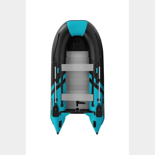 Надувная лодка GLADIATOR B330AL черно-бирюзовый
