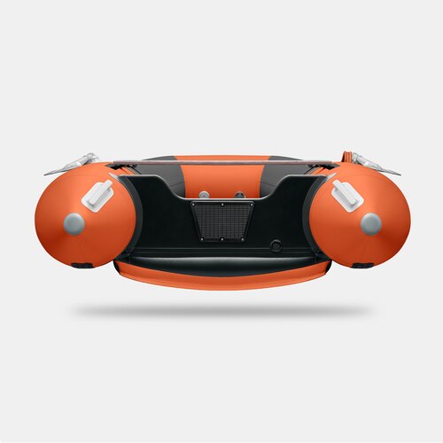 Надувная лодка GLADIATOR E330SL оранжево/темно-серый