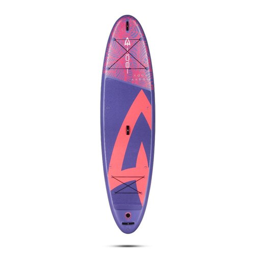 SUP доска надувная Aqua Arrow 10.8 ART Purple Leaf, новинка 2026
