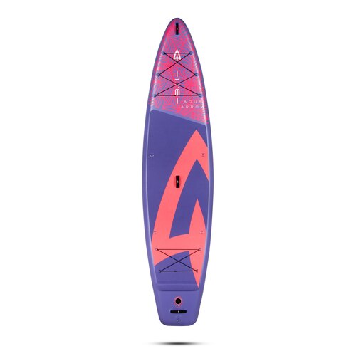 SUP доска надувная Aqua Arrow 11.6 ART Purple Leaf
